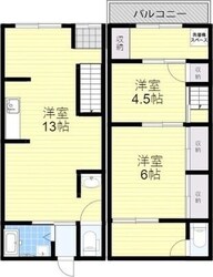 尼崎センタープール前駅 徒歩15分の物件間取画像